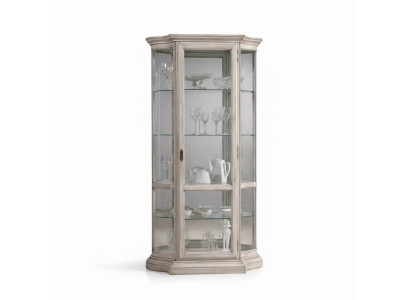 Luxus Holz Vitrine Anrichte Design Schränke Weiß Italienische Möbel Schrank Neu