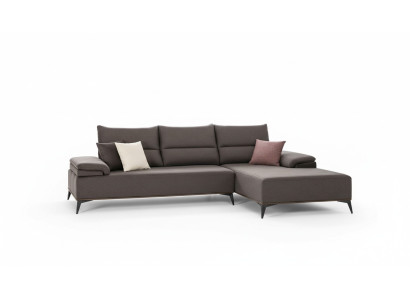 Ecksofa L Form Sofa Couch Design Couchen Polster Textil Eck Garnitur