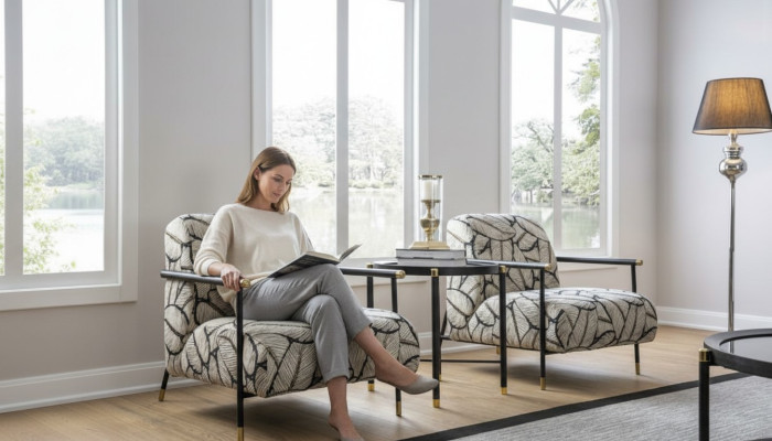 Luxus Sessel Design Sofa Sitzer Lounge Club Polster klassisch Sitz Relax Neu