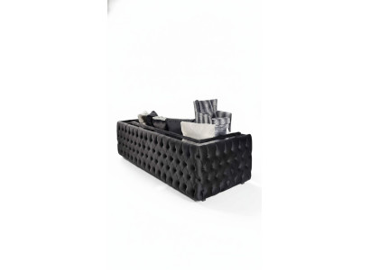 Chesterfield Sofa 3 Sitzer Wohnzimmer Modernes Design Sofas Textill Couchen Neu
