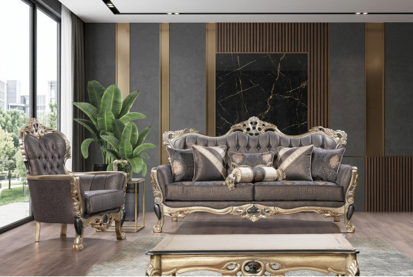 Sofagarnitur 3+1Sitzer Set Design Sofas Polster Couchen Relax Klassisch Sofa neu