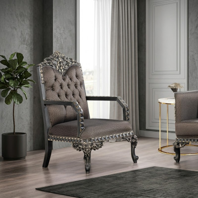 Sessel Klassisch Einsitzer luxus Sessel Einrichtung Wohnzimmer Sofa 1 Sitzer
