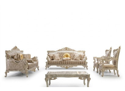 Sofagarnitur Sofa Couch Sofas Couchen Klassische Möbel 5tlg. Garnitur Möbel