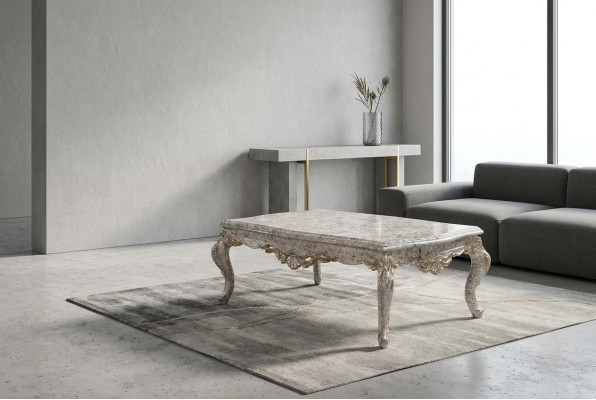 Luxus Wohnzimmertisch Couchtisch Sofatisch Klassische Beistelltisch Abstelltisch
