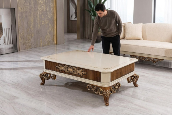 Couchtisch Tisch Couchtische Holztisch Tische Designer Luxus Beistelltisch Neu