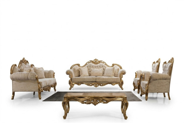 Sofagarnitur 3311 Sitz Set Design Sofa Polster Couchen Couch Klassiker Luxus