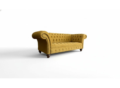 Luxus Chesterfield Sofa 2x 2 Sitzer Couch Textil Modern Sofas Neu Garnitur