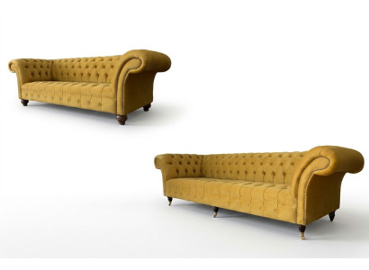 Sofagarnitur 3+2 Sitzer Set Design Sofas Polster Couchen Chesterfield
