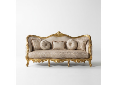 Luxus Couch Klassischer Dreisitzer Sofa Couchen Möbel Einrichtung Stoff Sofa