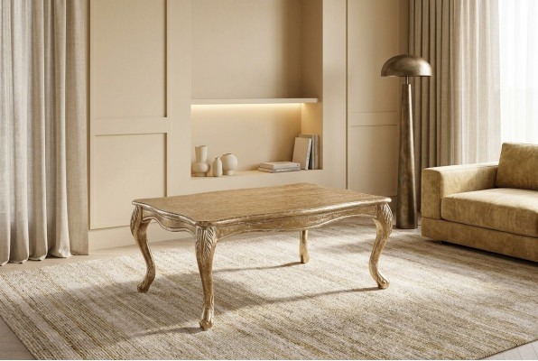 Couchtisch Wohnzimmer Luxus Tisch 120x72 Tische Holztische Möbel Einrichtung
