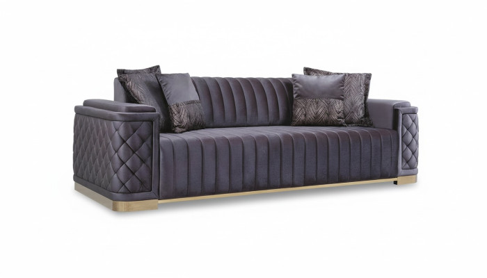 Luxus Couch xxl Sofa big Couchen 246cm Samt Design Möbel Sofas Stoff