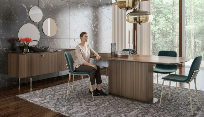 Hohe Wohnzimmer Kommode Luxus Sideboard Standschrank Moderne Anrichte