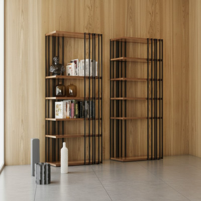 Bücherregal Luxus Schrank Moderne Wohnzimmer Wohnwand Abstellregale Neu