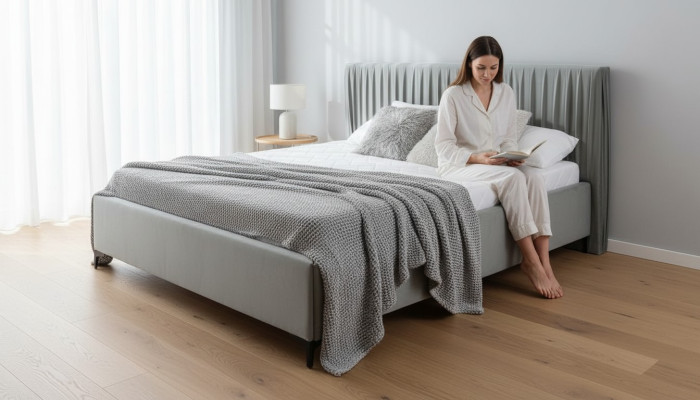 Bett Möbel Einrichtung für Hotel Hostel Elegante Polster Möbel Betten