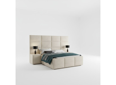 Doppelbett Bett Polster Betten Design Schlafzimmer Möbel Einrichtung 180x200cm