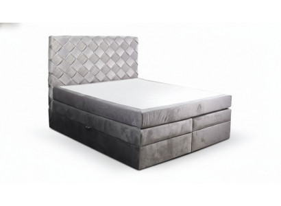 Boxspring Bett mit Bettkasten Matratze Betten Chesterfield Schlafzimmer