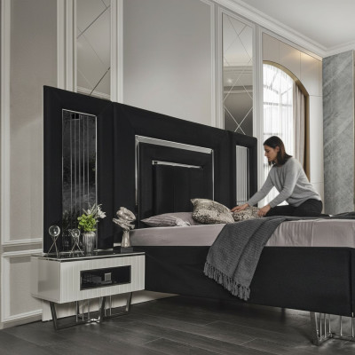 Design Nacht Tisch Konsole Beistell Konsolen Tische Schlaf Zimmer Metall Luxus