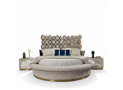 Luxus Bett 2x Nachttisch Set Betten Doppelbett Schlafzimmer Hotel Ehe 3tlg.