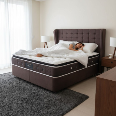 Luxus Schlafzimmer Bett Doppel Betten Design Möbel Bettrahmen Hotel