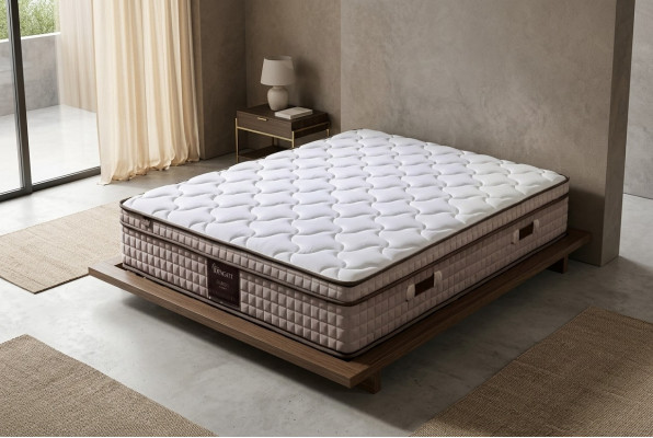 Matratze Hotel Betten Matratzen 200x200cm King Size Qualität Boxspringbett