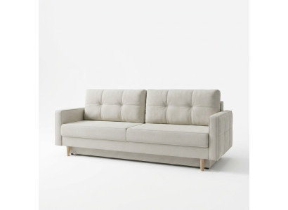 Sofa 3 Sitzer Weiß Sofas Sitz Wohnzimmer Modern Design Polster Stoff Luxus Neu