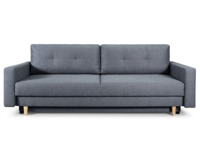 Stil, Strenge und Komfort sind die Hauptvorteile dieses komfortablen und praktischen ausziehbaren 3-Sitzer-Sofas 