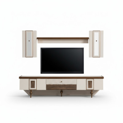 Ein luxuriöser TV-Nachttisch für Ihr Wohnzimmer im modernen Stil