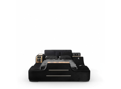 Bett mit tv Lift Fernseher Multifunktion Betten Doppelbett Schlafzimmer