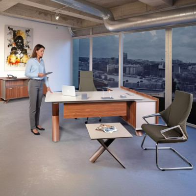 Holzmöbel Arbeitstisch Eckschreibtisch Büromöbel Kommode Couchtisch Modern