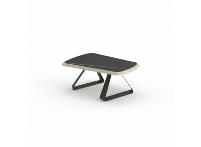 Arbeitszimmer Couchtisch Modernes Design Kaffetisch Braun Holzmöbel Neu