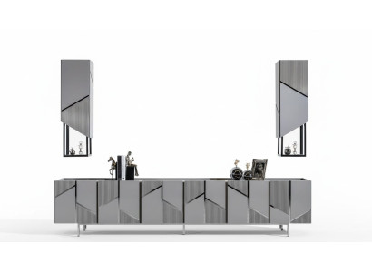 TV-Ständer+2x Regale Sideboard rtv Lowboard Wohnzimmer Holz Modern Neu