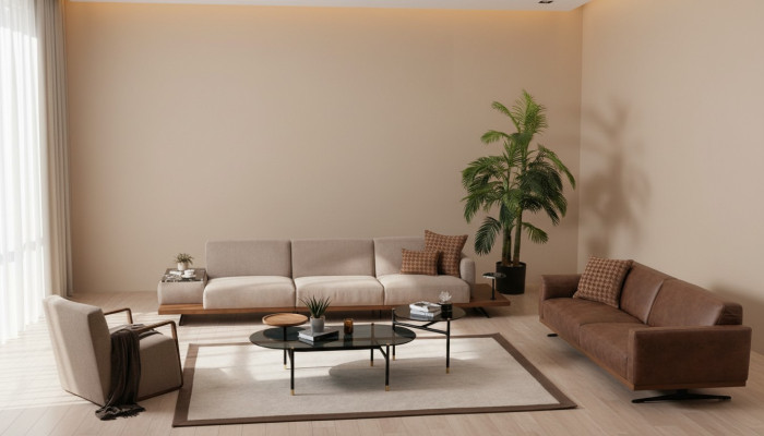 Luxus Sofagarnitur Sofas 4+3+1 Sitz Sessel 2x Couchtisch 4tlg