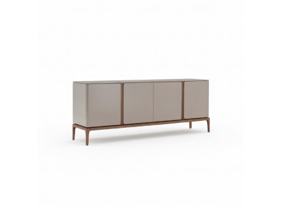 Wohnzimmer Anrichte Holz beige Stil Modern Sideboard Schrank xxl
