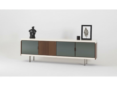 Niedriges Sideboard Schrank Kommode Schränke Kommoden 225cm Anrichte