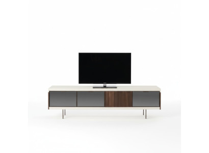 Lowboard rtv Regal Sideboard rtv Design Luxus Holz Weiß Möbel 225cm