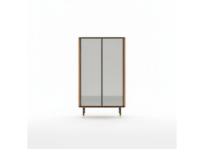 Vitrinen Glas Bar Schrank Haus Schränke Wand Regal Holz Wohnzimmer