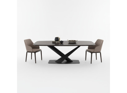 Esszimmer Holz Tische Essgruppe Set Stuhl Gruppe Neu 4x Design 5tlg