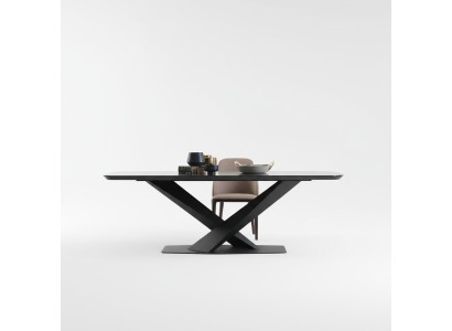 Luxus Esstisch Design Tisch Esszimmer Tische Metall Design Möbel Neu