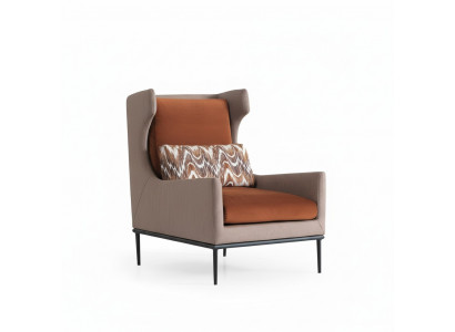 Wohnzimmer Sessel Couch Polster Design Textil 1 Sitz Couchen Polster