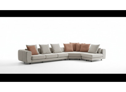 Wohnlandschaft Sofa Ecksofa Design Möbel Couch L-Form Neu Stil Modern
