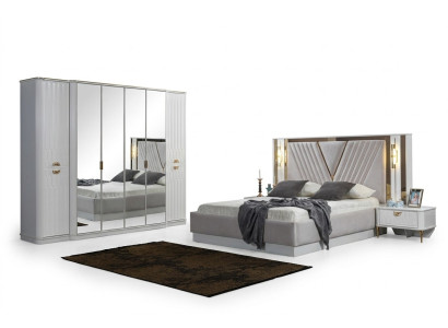 Modernes elegantes Schlafzimmermöbel-Set im luxuriösen Design und zeitgemäßem Stil
