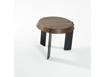 Rund Beistell Tische Luxus Design Braun Tisch Kaffee Wohnzimmer Neu
