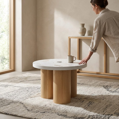 Couchtisch Kaffeetisch Design Tisch Wohnzimmertisch Möbel Holztische