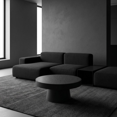 Couchtisch Kaffeetisch Beistelltisch Design Rund Wohnzimmertisch Möbel