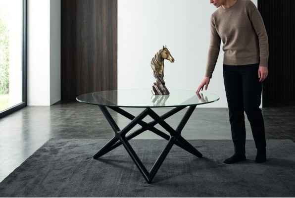 Couchtisch Wohnzimmer Design Tisch Luxus Modern Beistelltisch Glas Neu