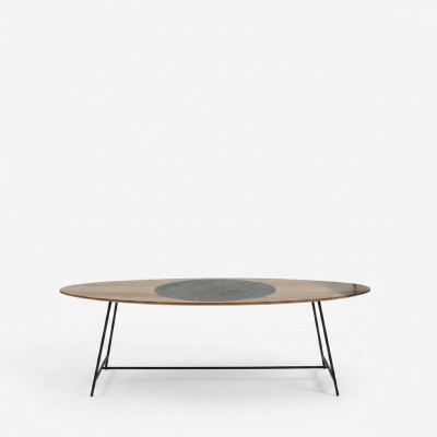 Couchtisch Wohnzimmer Tisch Braun Holz Kaffeetisch Design Möbel Neu