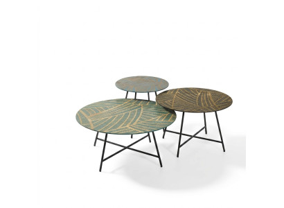 Set 3x Couchtische Kaffeetisch Design Tische Wohnzimmertische Rund 