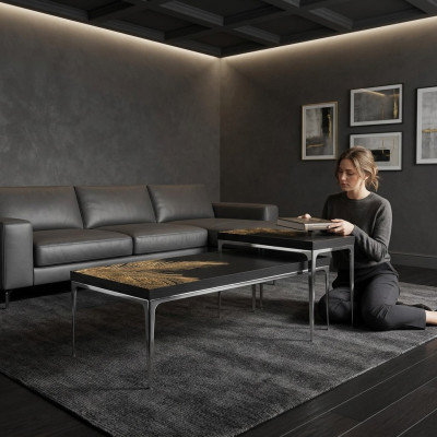Couchtische Tische Wohnzimmer Luxus Schwarz Tische Klassischer Möbel