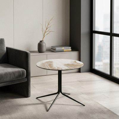 Designer Rund Couchtisch Wohnzimmertisch Kaffeetisch Tisch Beistell
