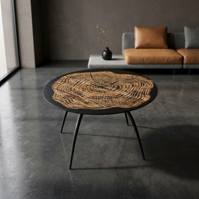 Couchtisch Kaffeetisch Design Runder Tisch Wohnzimmertisch Tisch 
